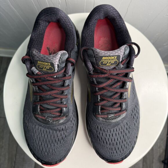 Brooks Adrenaline GTS 18 Men's black Running Sneakers size 10 - Picture 4 of 13